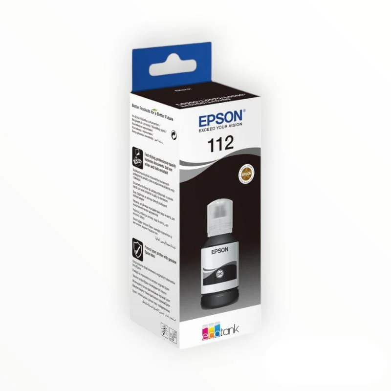Epson 112 Ecotank Pigment Black Ink Bottle